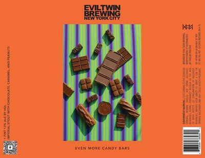 Even More Candy Bars label
