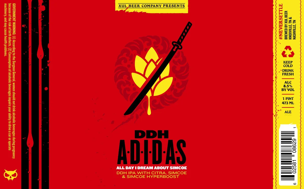 DDH A.D.I.D.A.S. label art — DDH A.D.I.D.A.S.