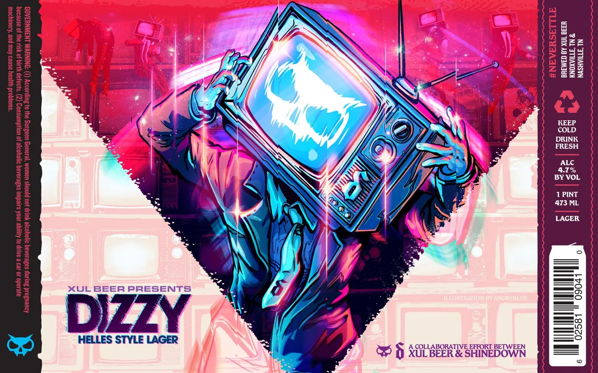Dizzy label art — DIZZY