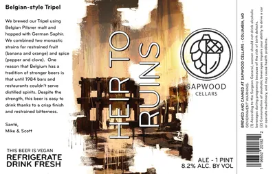 Heir to Ruins label