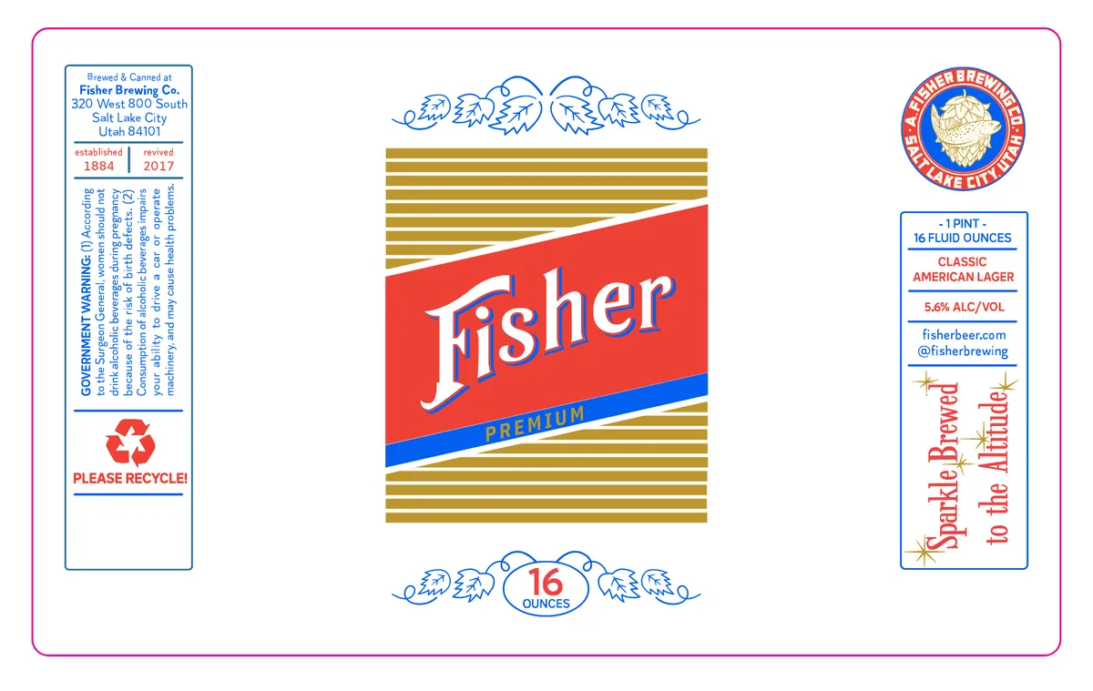 Fisher Premium label