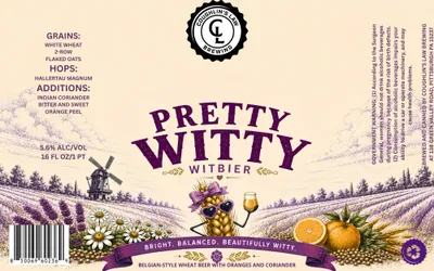 Pretty Witty label