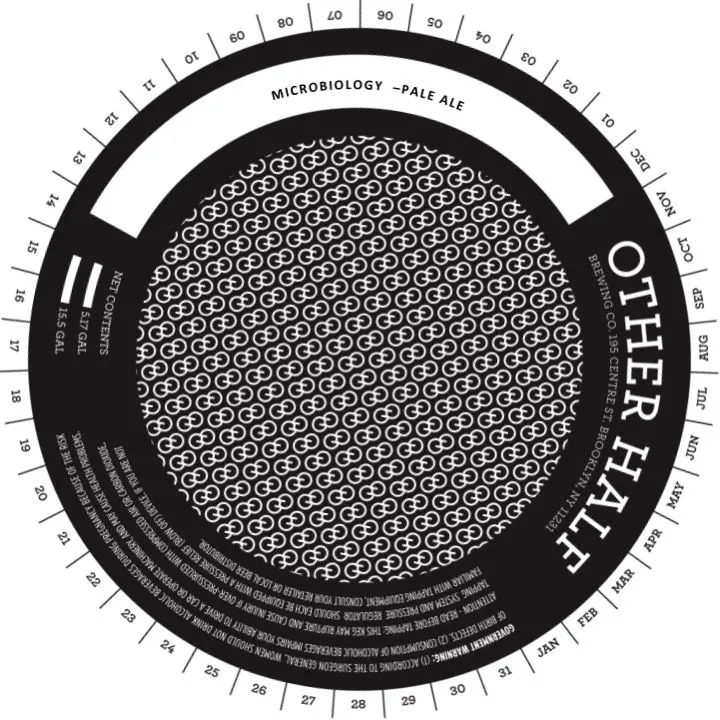Microbiology label art — OTHER HALF BREWING CO.