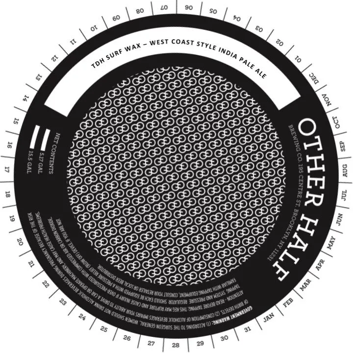 TDH Surf Wax — full label as filed with TTB
