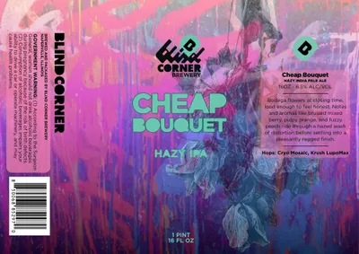 Cheap Bouquet label