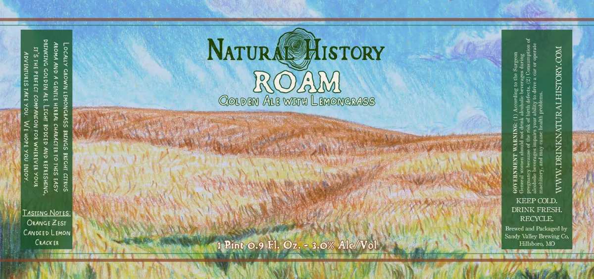 Roam label art — NATURAL HISTORY