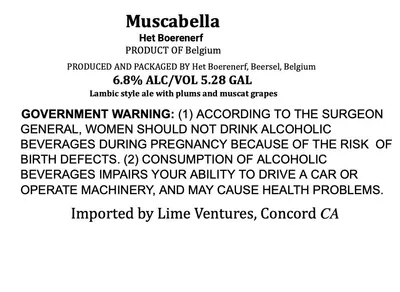 Muscabella label