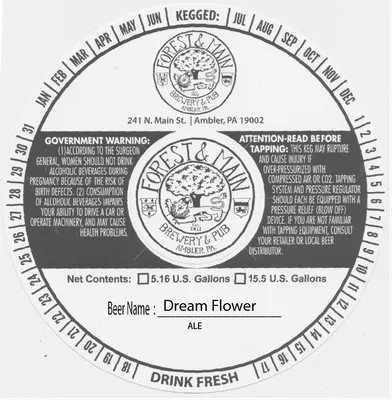 Dream Flower label