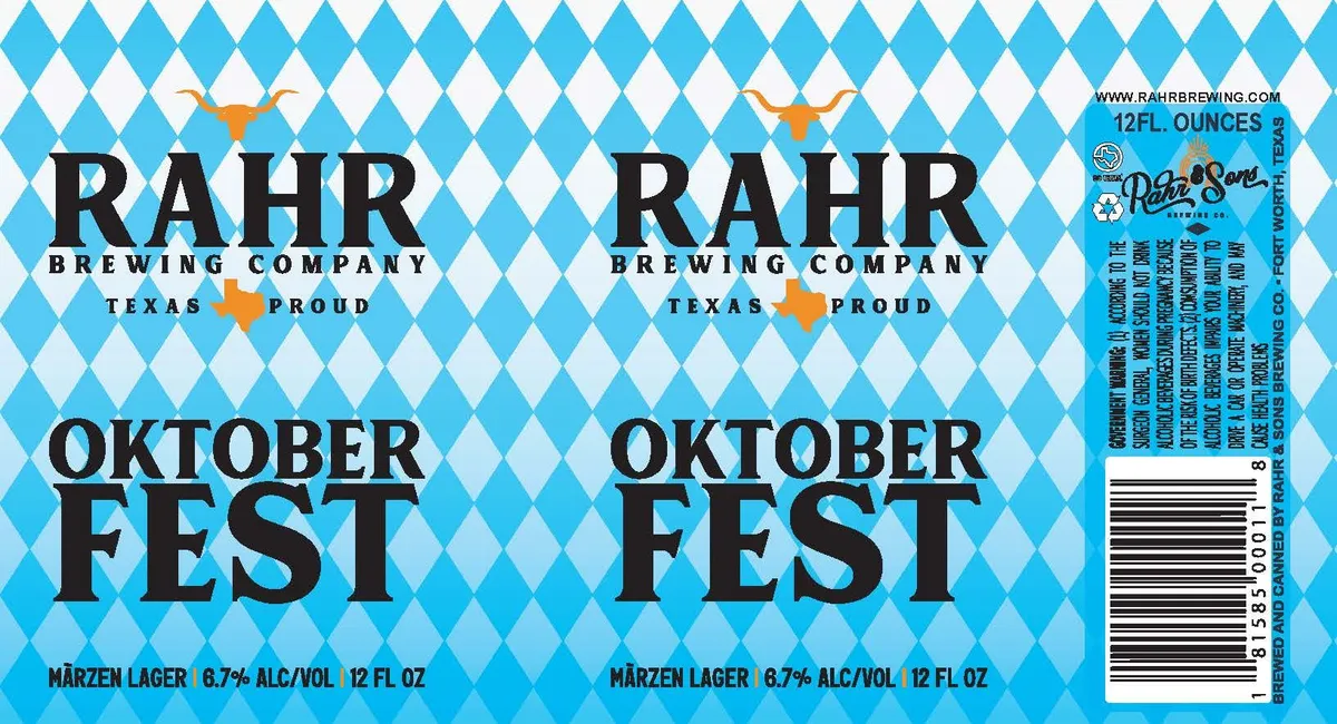 Oktoberfest — full label as filed with TTB