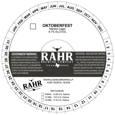 Oktoberfest label