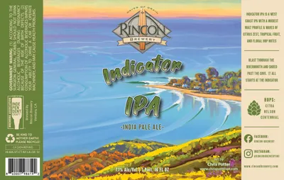 Indicator IPA label