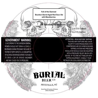Fall of the Damned label