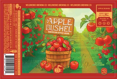 Apple Bushel label
