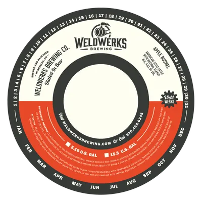 Apple Bushel label