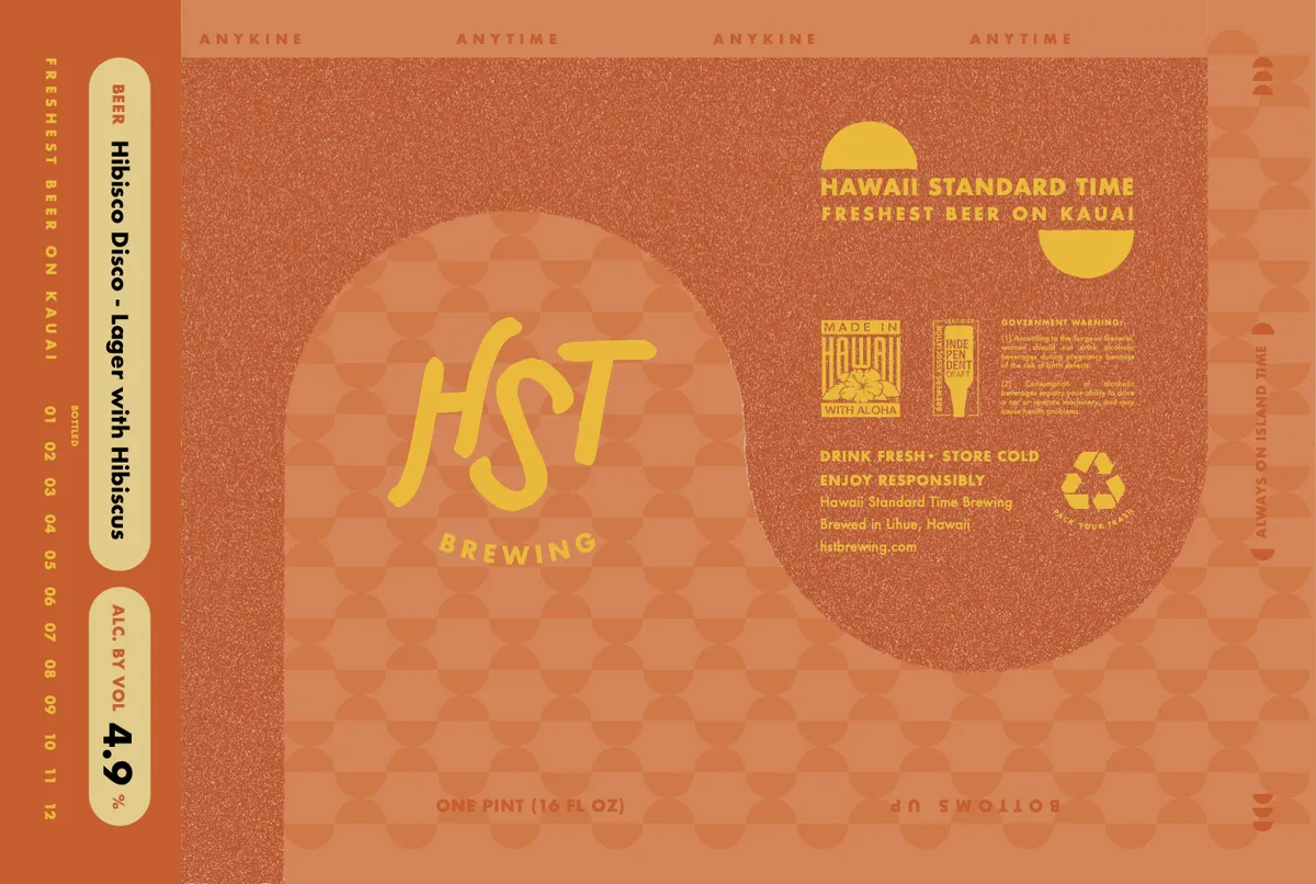 Hibisco Disco label art — HIBISCO DISCO