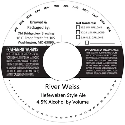 River Weiss label