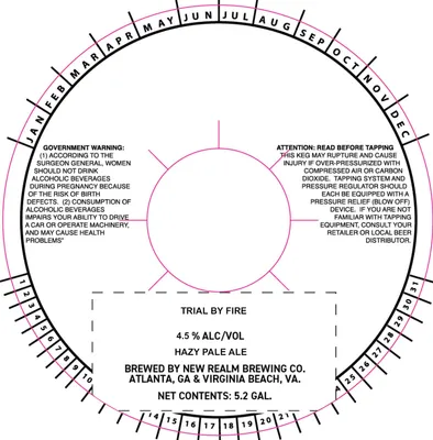 Trial By Fire label