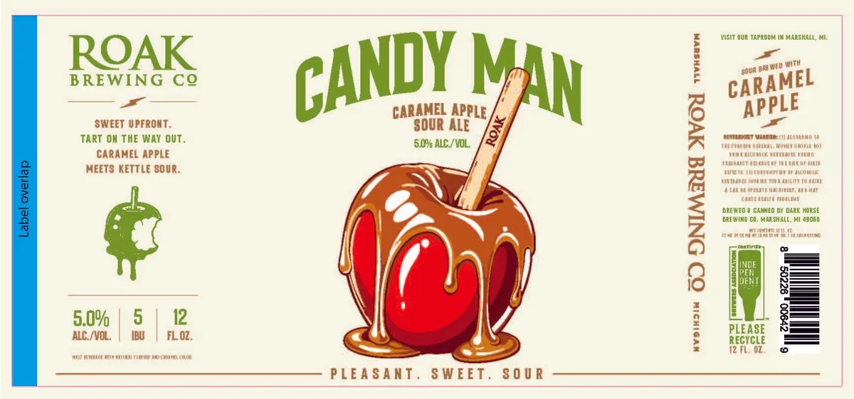 Candy Man — full label as filed with TTB