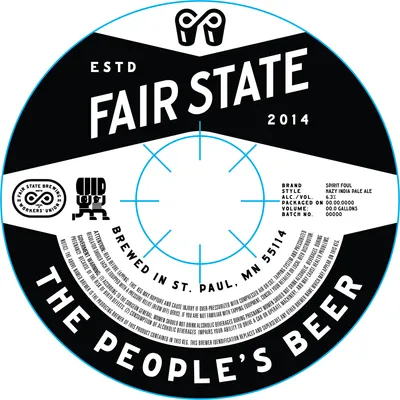Spirit Foul Hazy India Pale Ale label