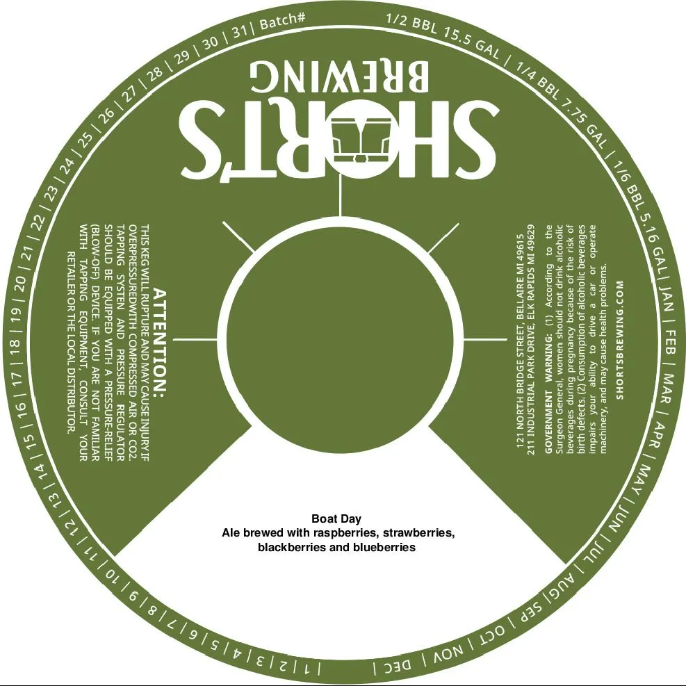 Boat Day — full label as filed with TTB