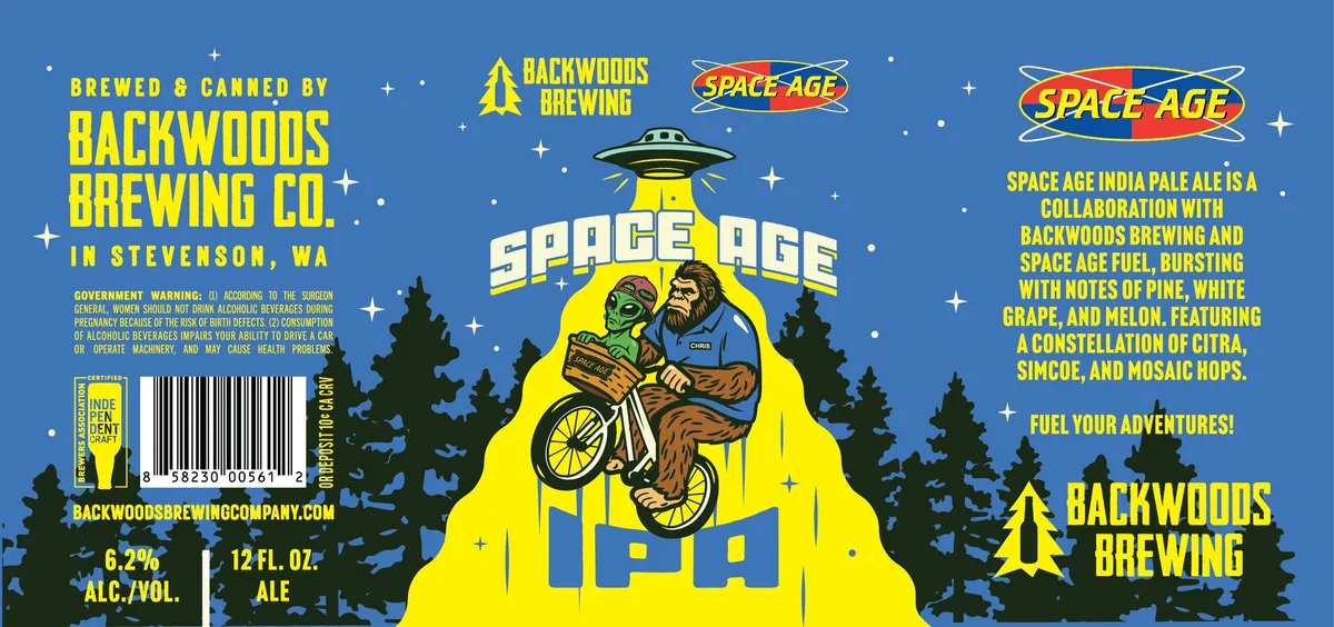 Space Age IPA — full label as filed with TTB