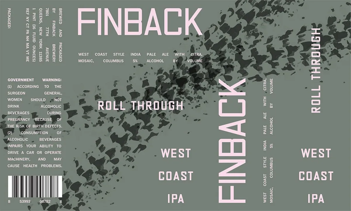 Roll Through — full label as filed with TTB