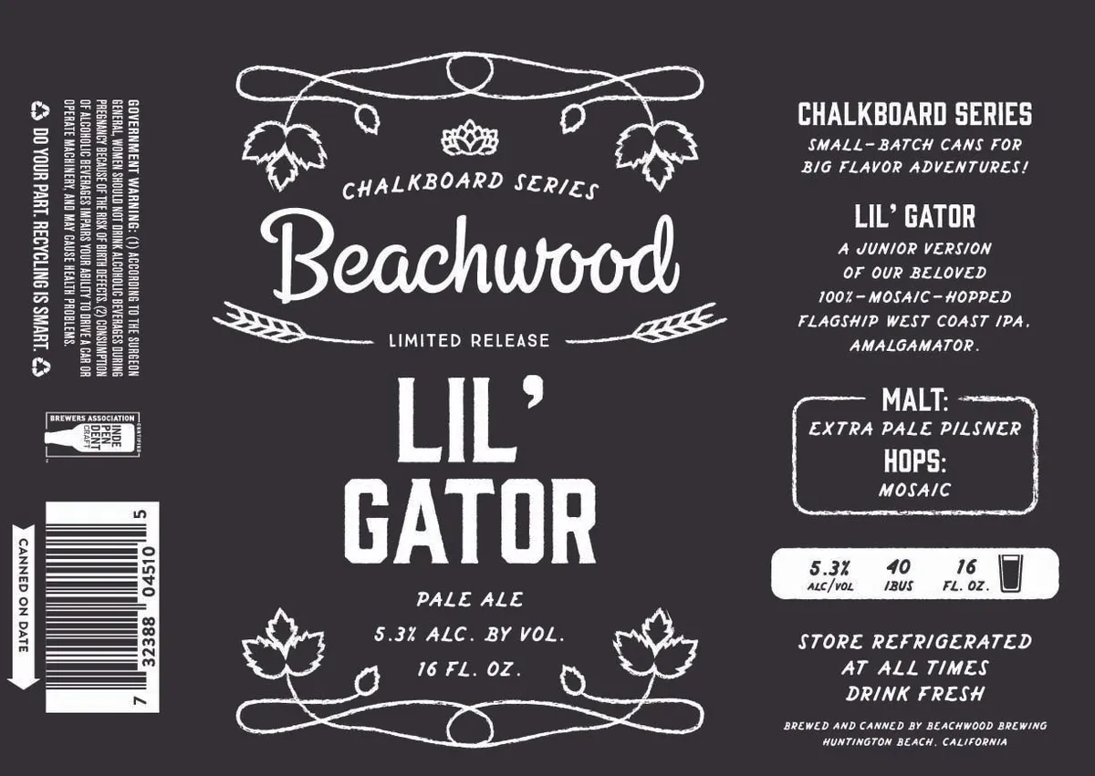 Lil' Gator label