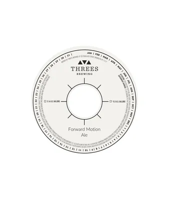 Forward Motion Ale label