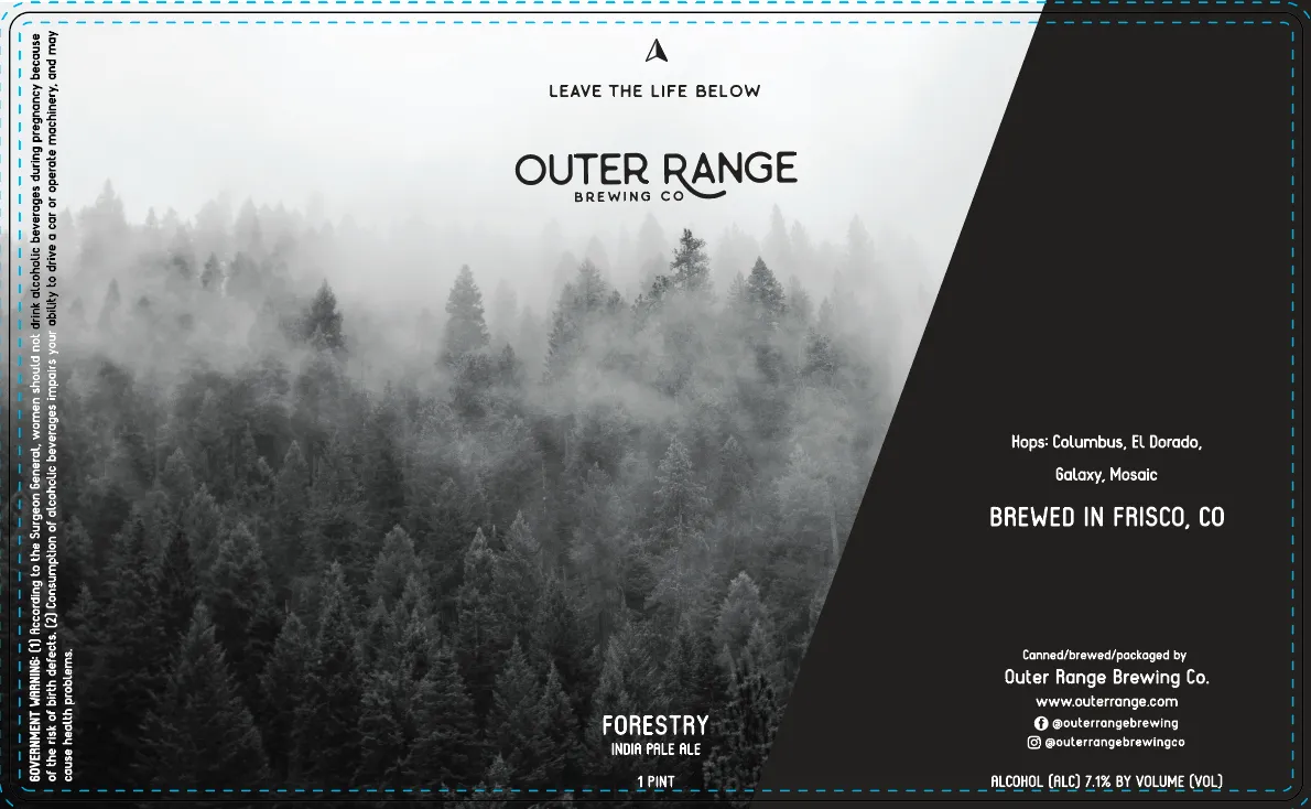 Forestry label art — FORESTRY