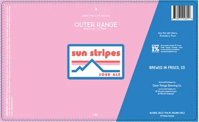 Sun Stripes label