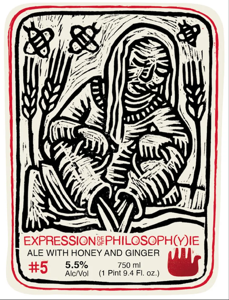 Expression of Philosophy #5 label art — AUVAL