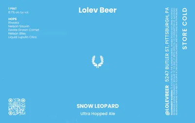Snow Leopard label