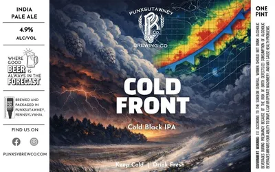 Cold Front label