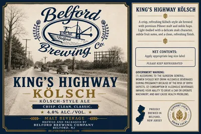 King's Highway Kölsch label