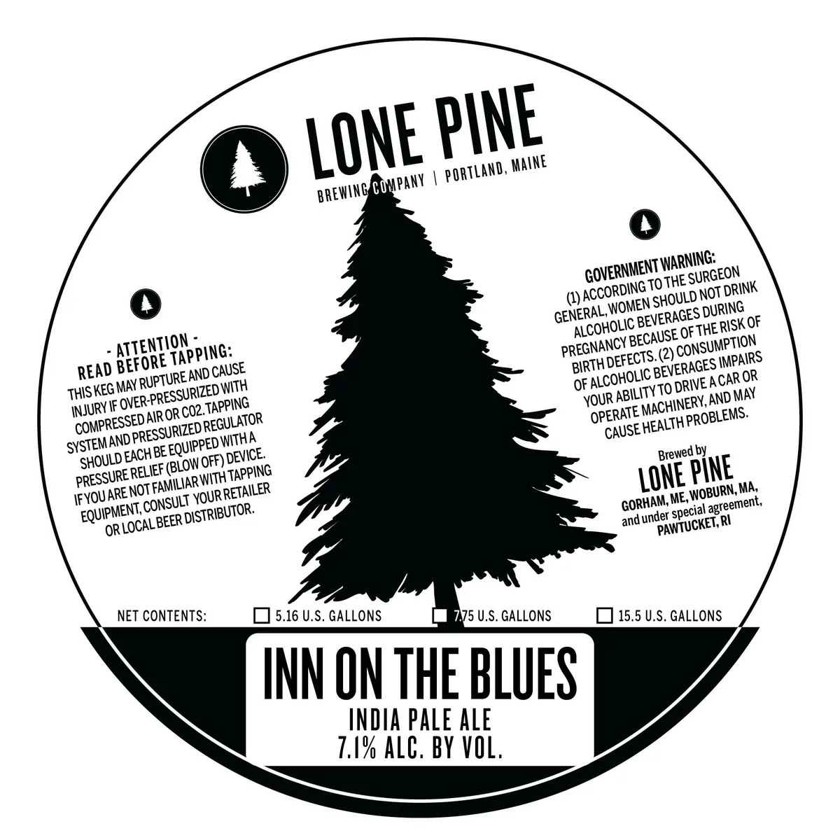 Inn on the Blues — full label as filed with TTB