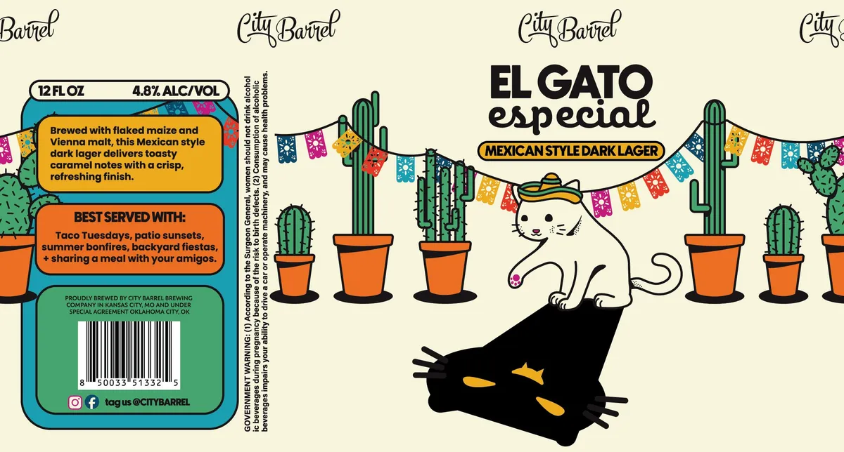 El Gato Especial label art — EL GATO ESPECIAL
