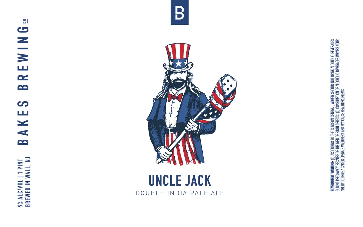Uncle Jack label art — UNCLE JACK