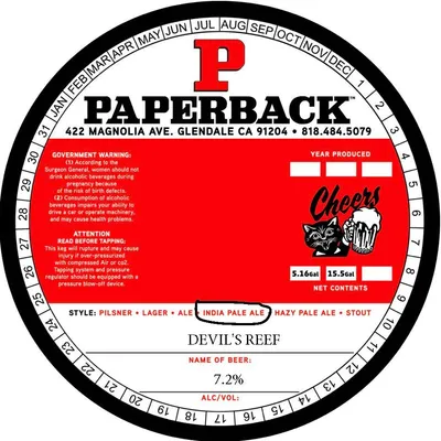 Devil's Reef label