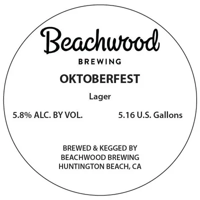 Oktoberfest label