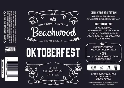 Oktoberfest label