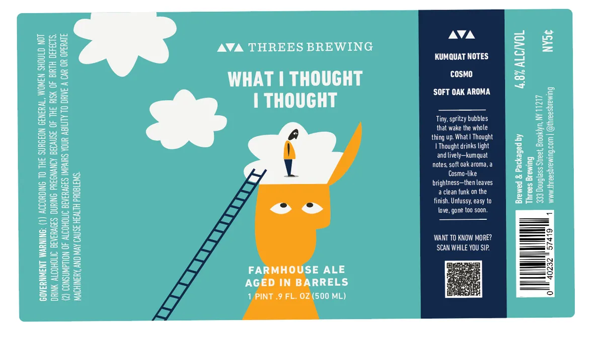 What I Thought I Thought label