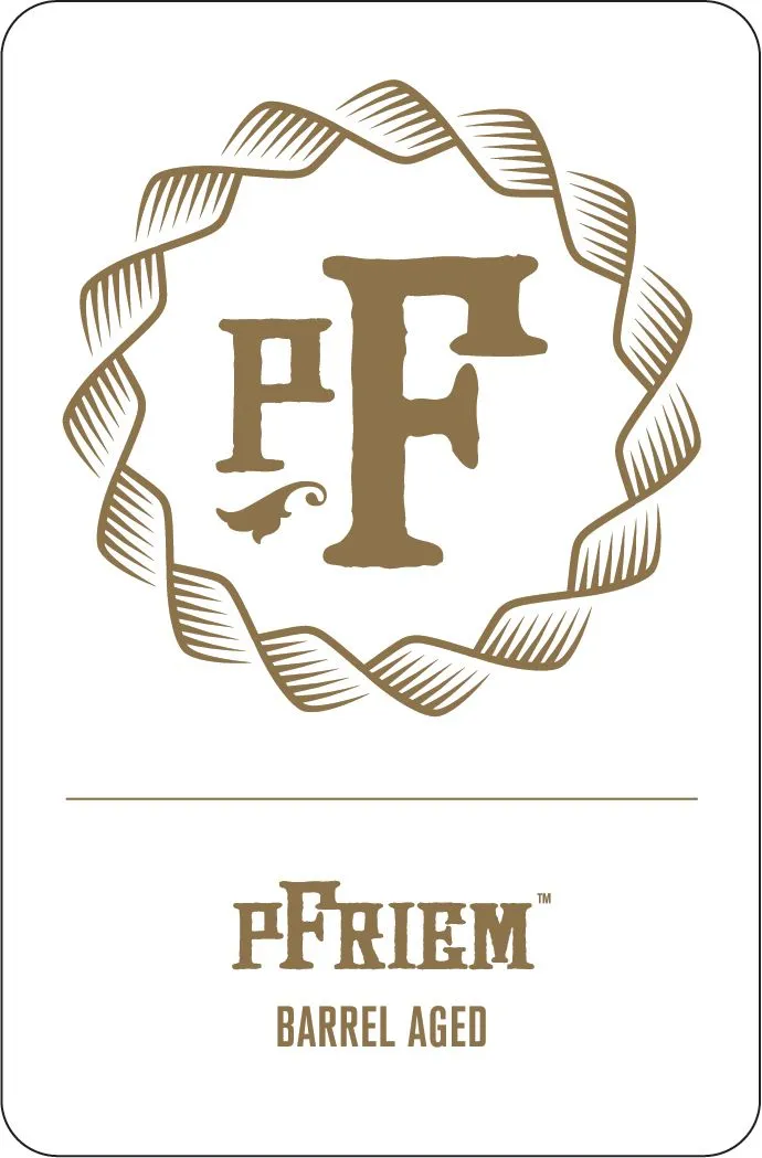 Barrel Aged Black Forest Stout label art — PFRIEM FAMILY BREWERS