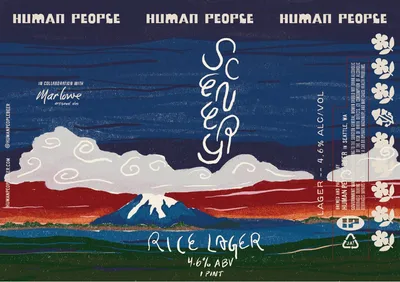 Scenery label