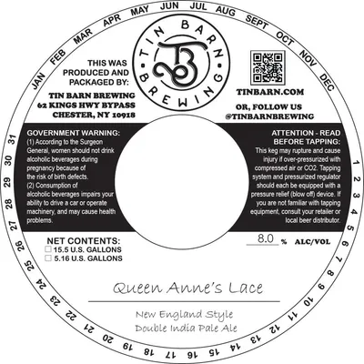 Queen Anne's Lace label