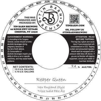 Reaper Queen label