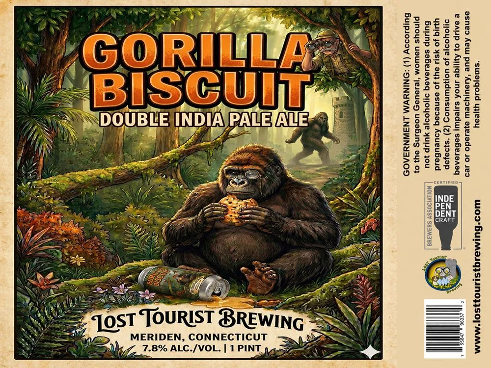 Gorilla Biscuit — full label as filed with TTB