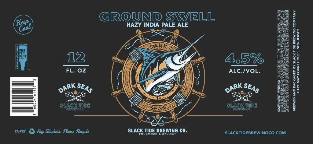 Ground Swell label art — GROUND SWELL
