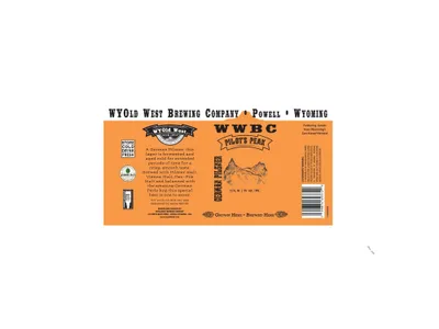 Pilot's Peak label