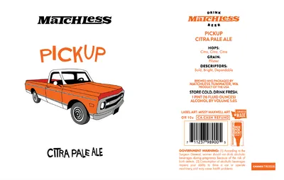 Pickup Citra Pale Ale label