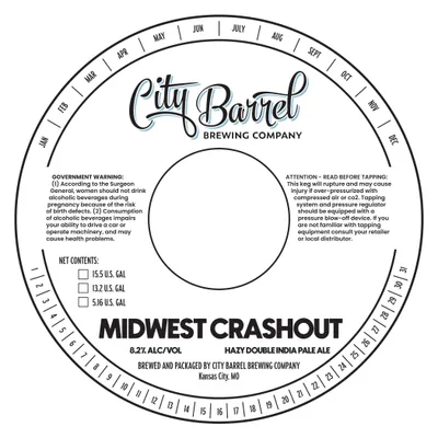 Midwest Crashout label